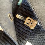 Lauren Ralph Lauren Toggle Neck Heavy Sweater Black Photo 3