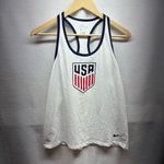Nike  White and Blue USA Tank‎ Top Photo 1