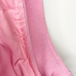 Old Navy  Sz Small Pink Quilted Puffer Vest Womens Fleece Lined Zip Pockets Photo 5