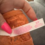 Victoria's Secret  PINK Burnt Orange Lace Push-up Strappy Racerback Bralette Photo 10