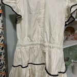 & Other Stories Cream and black dress Photo 4