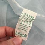 Vintage Pinehurst Lingerie Sheer Long Robe Dressing Gown Blue Size M Lace USA Size M Photo 4