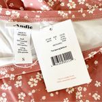ANDIE Swim Sarong Bottom Side Tie Skirt Coverup Ditsy Floral Rose Pink Size S Photo 5