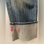 Guess  Jeans Distressed Denim Embroidered Hem Photo 4