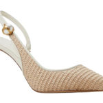 Ted Baker  London Sadie Pointed Toe Slingback Pump Women's 6 Tan Heels Party NWOB Photo 0