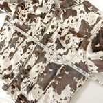 Judy Blue Cow Print Denim Jacket Photo 10