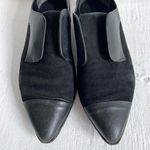 Alice + Olivia oxford shoes size 6 36 pointed toe flats black Photo 7