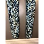 PRISMSPORT Pants Womens Small Blue Black Animal Print Leggings High Rise Yoga Photo 5