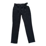 Free People NWT  We the Free Beacon Slim Crop Jeans | Black Quartz | 25 Photo 4