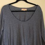 Otis & MacLain Shark Bite Navy Gray Tee Shirt Size XS Photo 1