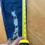 Judy Blue  Jeans Women 5 27 Skinny Leopard Patch Distressed Raw Hem High Rise Photo 5