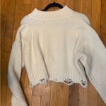 signature8 distressed sweater Photo 4