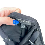 City Chic Black Ruched One Piece Hot Pink Red Ruffle Top XL / Plus Size 22 Photo 5