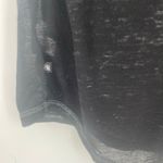 Rock & Republic Burnout Rhinestone Logo Wings Black T Photo 6