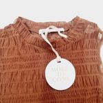 MORE TO COME Maxine Ruched Pant Set in Brown Small Photo 10