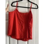 J. Crew 365 Women's Size 10 Red Cami Tank Top Cherry Girl Layering Photo 4