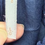 Free People Blue Embroidered Tassel Tank Top Boho Sleeveless Blouse Size L Photo 5