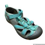 Keen  Woman’s Teal Workwear Outdoor Gardening Shoes- Hiking Shoes Size 5 Photo 0