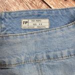 Free People ‎ Denim Mini Skirt Photo 4