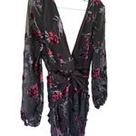 Majorelle  NEW Ava Deep Vneck Ruched Mini Dress Photo 3