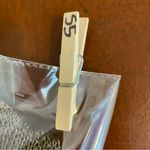 Tuckernuck  Bronze Metallic Knit‎ Mesh V Neck Short Sleeve Midi Dress Size Medium Photo 10