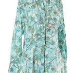 Prologue  long sleeve ice blue button up top size small NWOT Photo 0