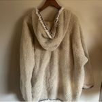Natural Life  | Beige Blanket Hoodie Faux Sherpa Oversized Photo 6