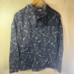 The North Face Zip Up Jacket Hoodie Women’s Size XL Black Gray Print Outdoor Photo 4