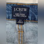 J.Crew  Blue Mid-Rise Cropped Jeans 27 Photo 2