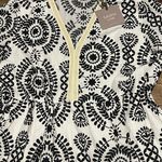 Saks 5th Avenue NWT SAIPH LAB Cotton Bell Sleeves Santorini Mini Dress Size XL V Neck Photo 2