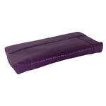 REED KRAKOFF PEBBLED PURPLE LEATHER CLUTCH BAG W/DUST BAG Photo 6