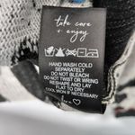 Nic+Zoe Medium Gray And Black Dusk Days Pullover Sweater Photo 3