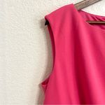 Donna Morgan NWT  Womens Dress Pink Sheath Sleeveless Tie Waist Size 14 Photo 5