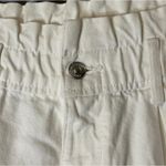 ZARA Paperbag Baggy Jeans White Ivory 4365/860/251 Size Large Photo 3