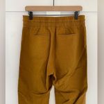 Athleta Cabo Linen Jogger High Rise Ankle Length Toasted Ochre Size 8 *Altered Photo 6