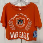 Auburn University Size Small Orange Crop Top NWT Photo 0