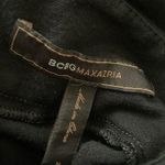 BCBGMAXAZRIA SZ M thick black leggings Photo 2