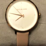 Michael Kors   Pyper Rose Gold-tone leather watch Photo 0