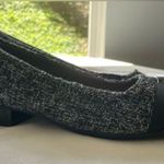 Clarks  Women's Black & White Tweed Buiness office Flats Photo 3