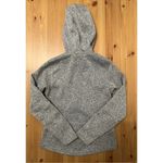 Eddie Bauer ELBOW PATCHES HOODIE FLEECE SWEATER JACKET HEATHER GRAY SIZE MEDIUM Photo 3