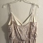 Cream Chemise with Ruffled Neckline and Flounced Hem Size 3X Photo 4