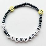 Handmade Tour Friendship Bracelet TTPD I’m Miserable Photo 0