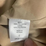 New York & Company yellow floral print polka dot midi dress pleated lined NWT Size 0 Photo 5