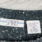 Vintage spirit checked diamond pattern sleeveless sweater vest shirt medium Red Photo 3