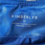 Kimberly C Blue Mesh Leggings Size M Photo 3
