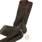 NWT "NNG" Black Suede Womens Stretchy Thigh High Chunky Heel Boots Size undefined Photo 5