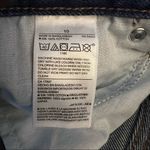 Old Navy  High Waisted Slouchy Straight Cut-Off Dark Wash Jean Shorts Size 10 Photo 10