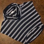 About A Girl Cowl Neck Short Sleeve Cropped Hi-low Sweater - size large Photo 2