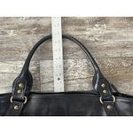 I Fratelli Firenze Genuine Leather Black Handbag Purse Made In Italy Photo 15