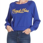 Nordstrom Hiatus French Fries Graphic Logo Crop Sweatshirt Photo 0